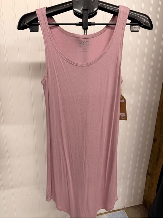 LOGO by Lori Goldstein Dresses & Skirts - LOGO by Lori Goldstein Sleeveless Scoop-Neck Tank Dress in Dusty Rose
